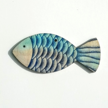 Anhänger - Fisch Blau