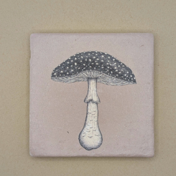 Fliese - Fliegenpilz