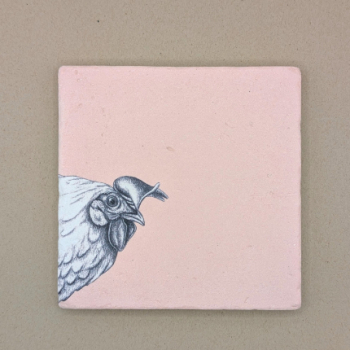 Fliese - Huhn