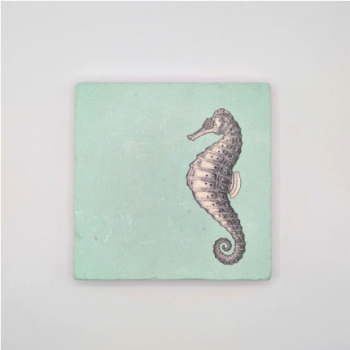 Fliese - Seepferdchen