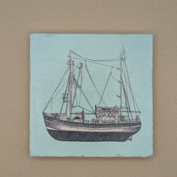 Fliese - Fischkutter