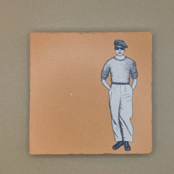 Fliese - Mann mit Sonnenbrille