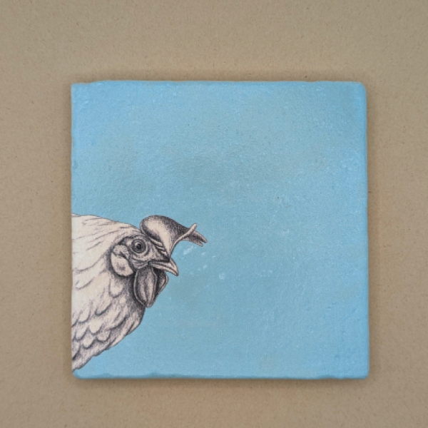 Fliese - Huhn