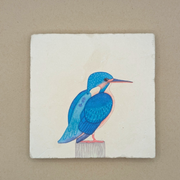 Fliese - Eisvogel