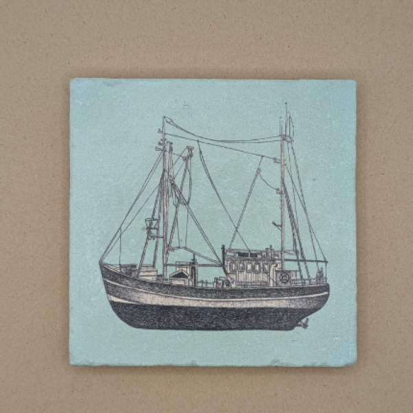 Fliese - Fischkutter