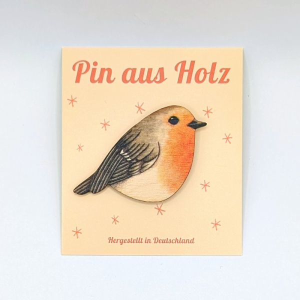Pin - Rotkehlchen
