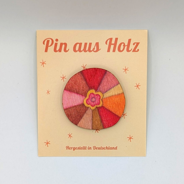 Pin - Blume rot